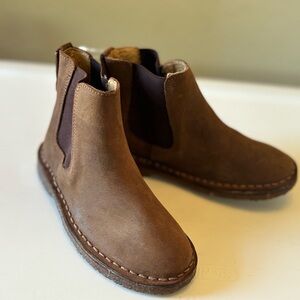 Brown Kids Chelsea Boots